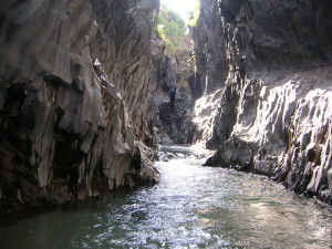 Tour guidato alle gole dell'Alcantara